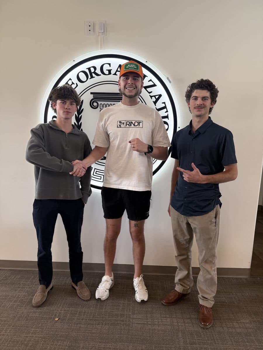 Jon Rindt with the ClosingPro team at the Prime Organization office